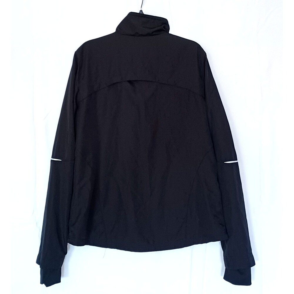 C9 Champion Women's Large Black Track Jacket Full Zip Reflective Zip Pockets - Picture 2 of 14